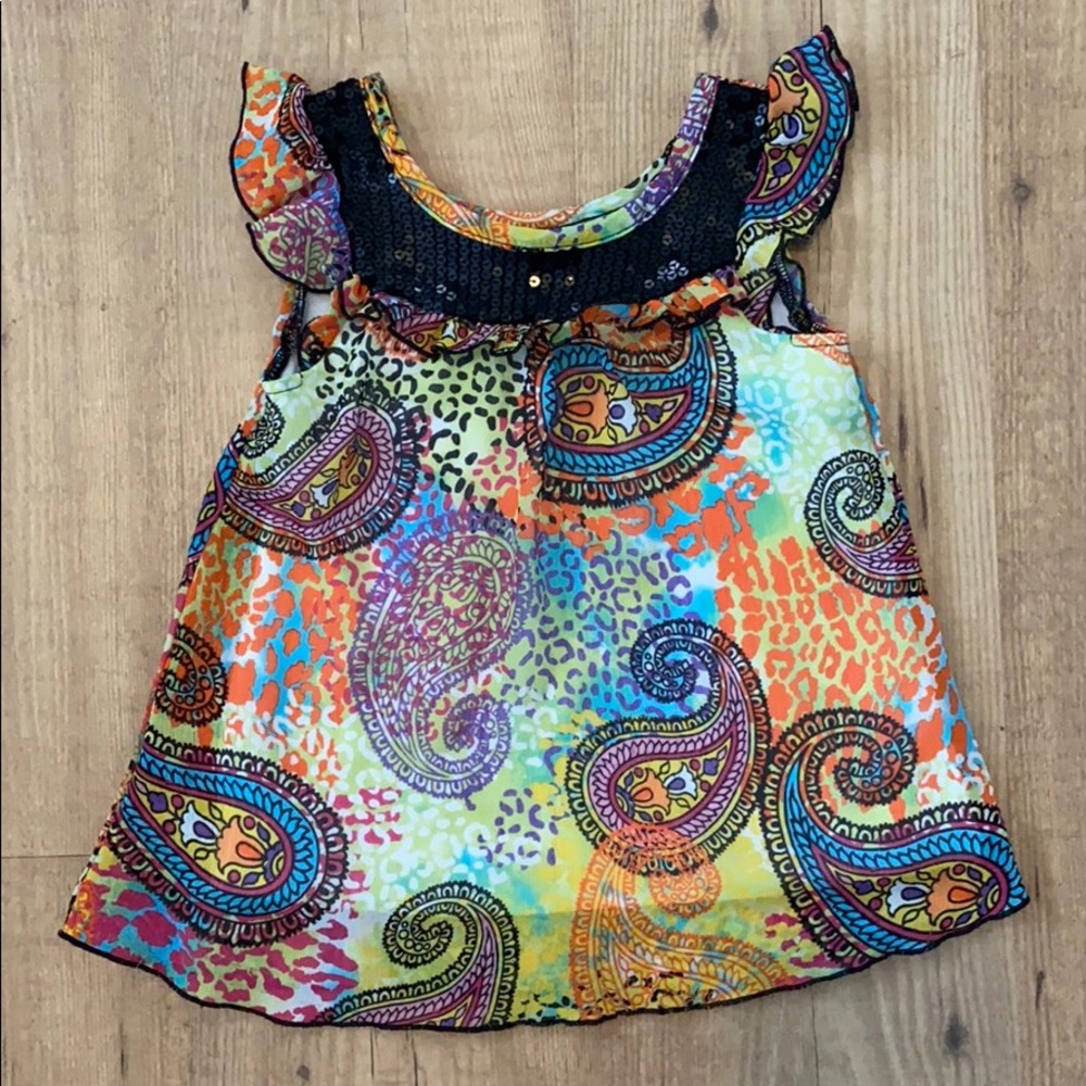 Toddler Paisley Print Sun Dress